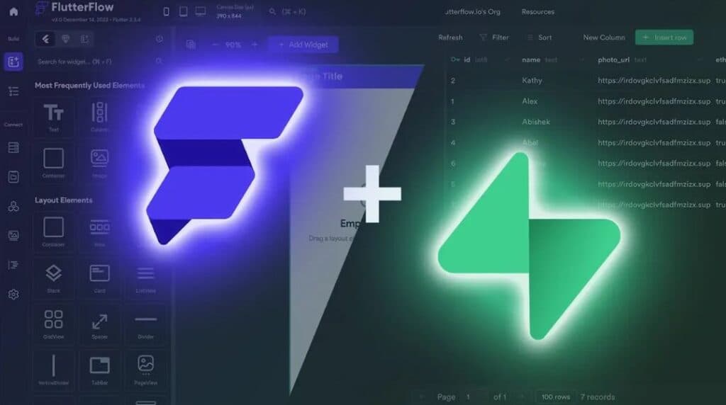 FlutterFlow + Flutter