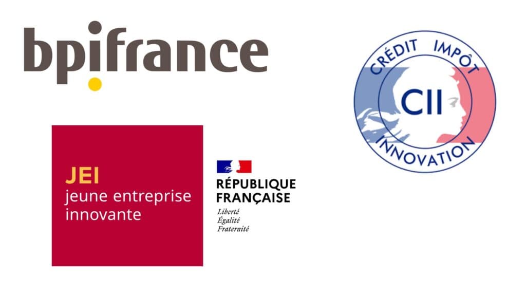 Comparaison des dispositifs de financement application mobile : BPI, CII et JEI