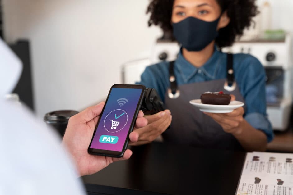 Interface de programme de points et récompenses sur application mobile