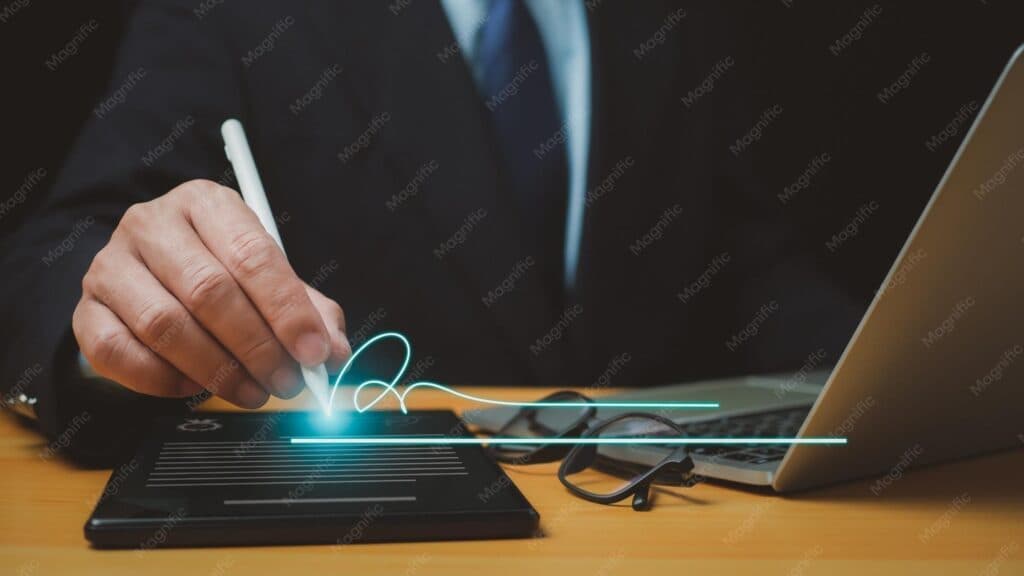 Application de Signature électronique intégrée s