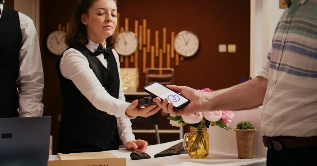 Application mobile par secteur pour les hotels