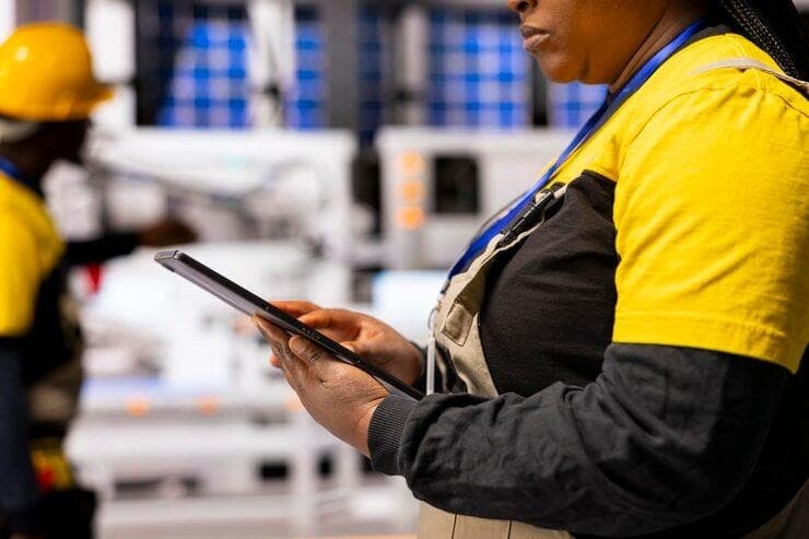 application mobile pour l'industrie