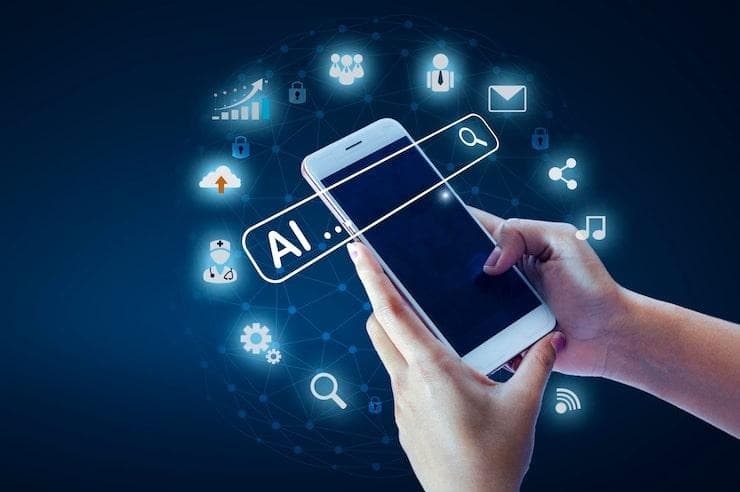IA générative française application mobile
