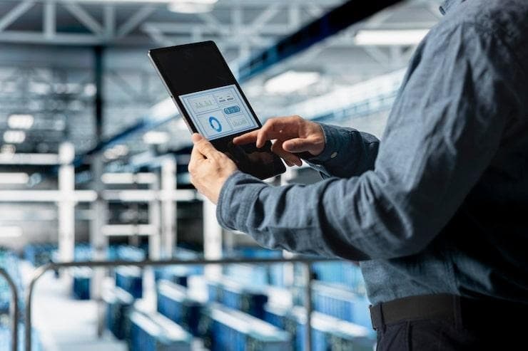 application mobile pour l'industrie et maintenance