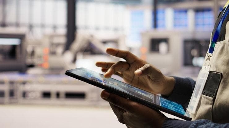 application mobile pour l'industrie