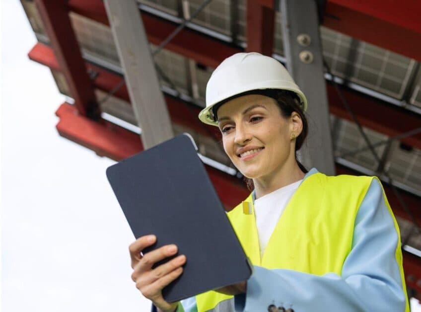 Application mobile énergie et utilities chantier