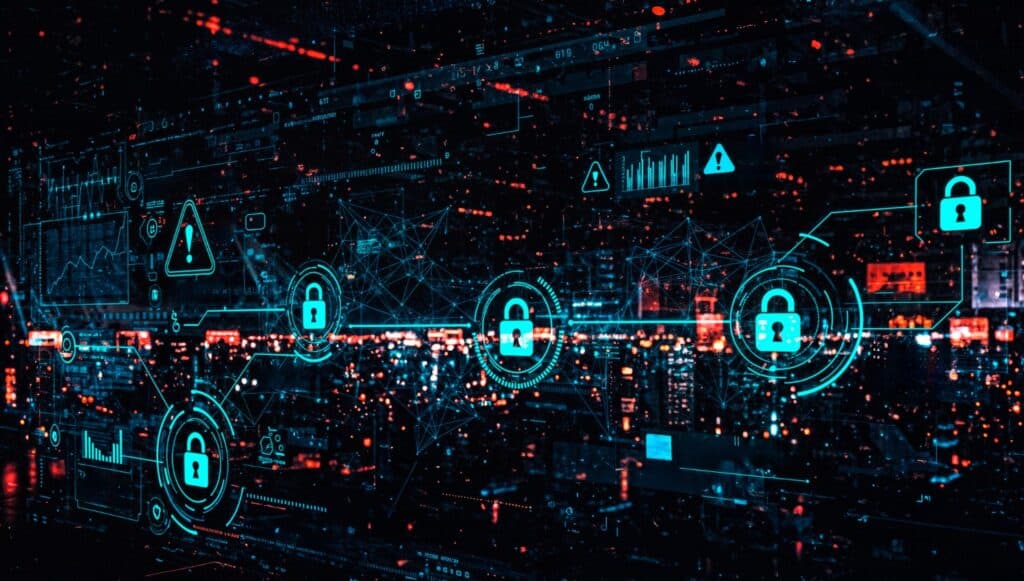 Monitoring en temps réel des flux de données et des tentatives d'intrusion réseau