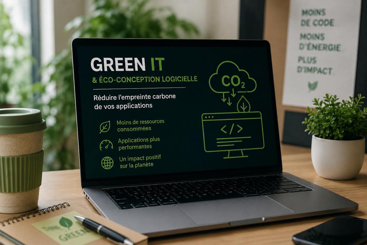 Éco-conception logicielle : réduire l’empreinte carbone de vos applications