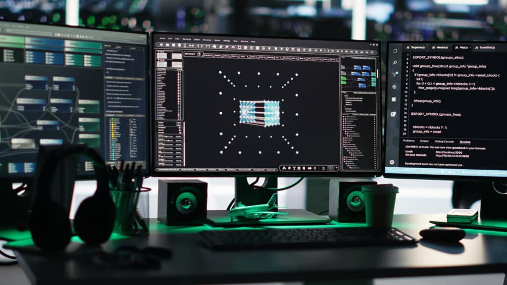 Réseau de données numériques interconnectées au sein d'une entreprise agile