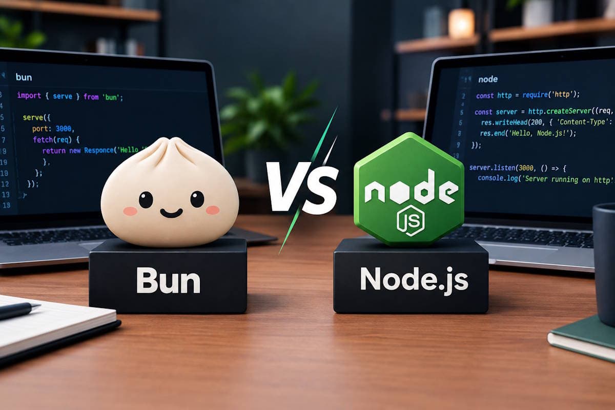 Bun vs Node.js en 2026 : le nouveau runtime JavaScript est-il prêt à remplacer Node ?