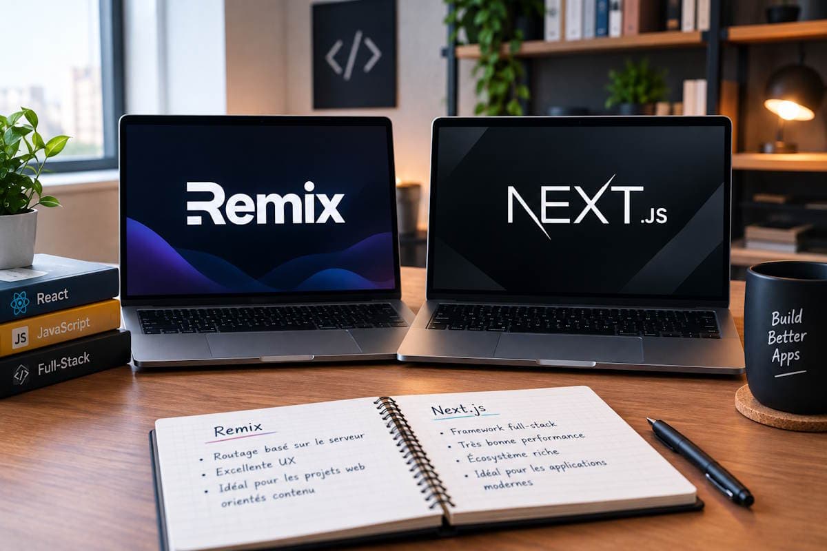Remix vs Next.js en 2026 : quel framework React full-stack pour votre projet web ?