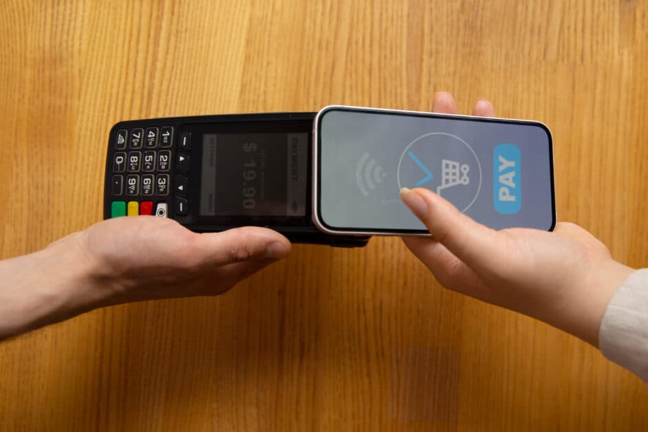 encaissement nomade application mobile retail transport tap to pay
