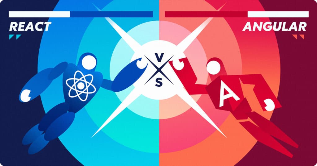 Comparatif Angular vs React