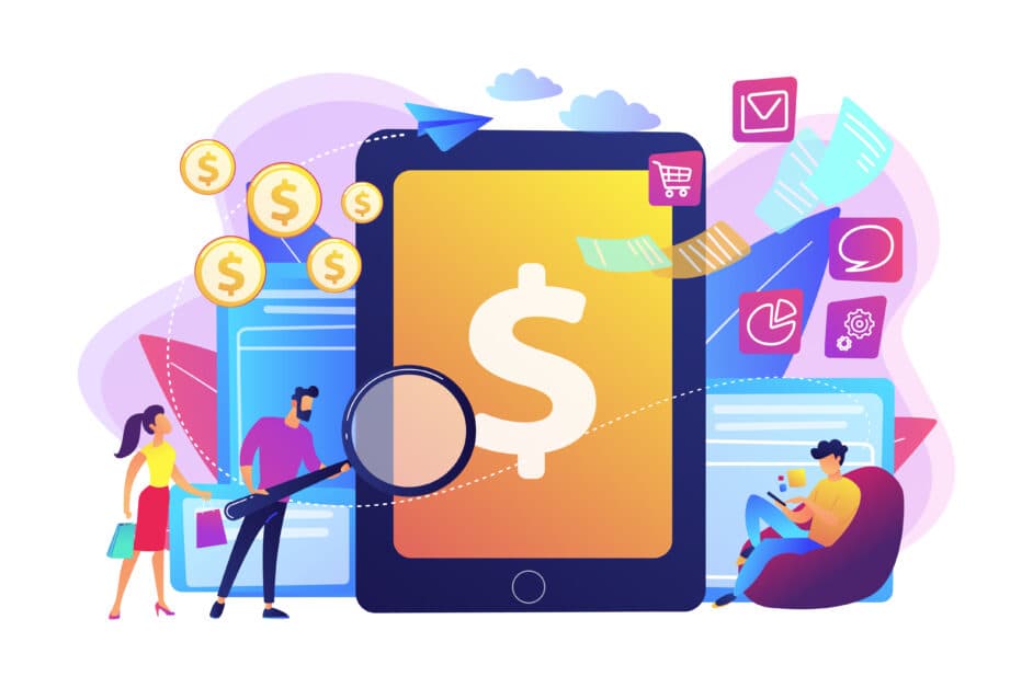 Graphique d'évolution du TCO d'une application mobile sur 36 mois