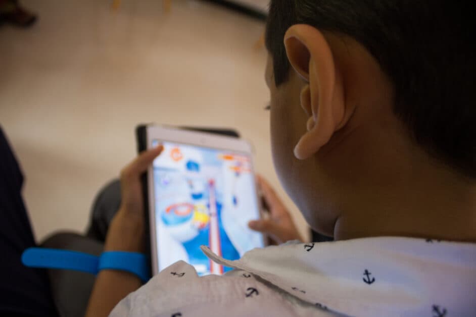 Gestion du focus et contrastes pour accessibilité application mobile