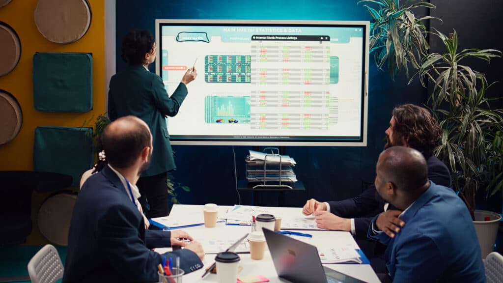 Interface utilisateur d'un logiciel de gestion de formation moderne