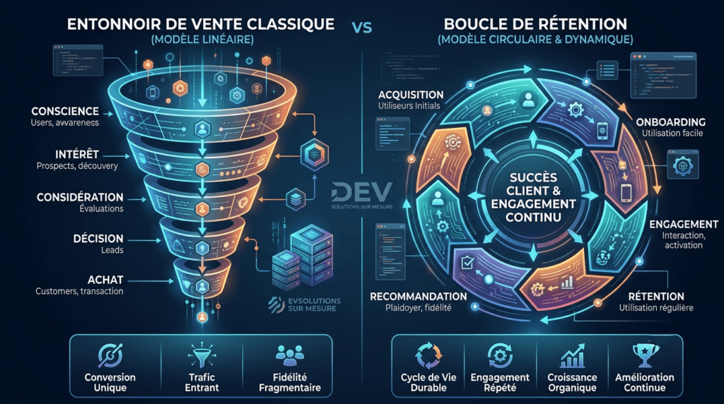 Graphique coût vs complexité en architecture logicielle