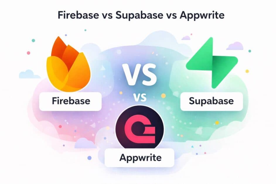 backend-as-a-Service (BaaS) Firebase vs Supabase vs Appwrite