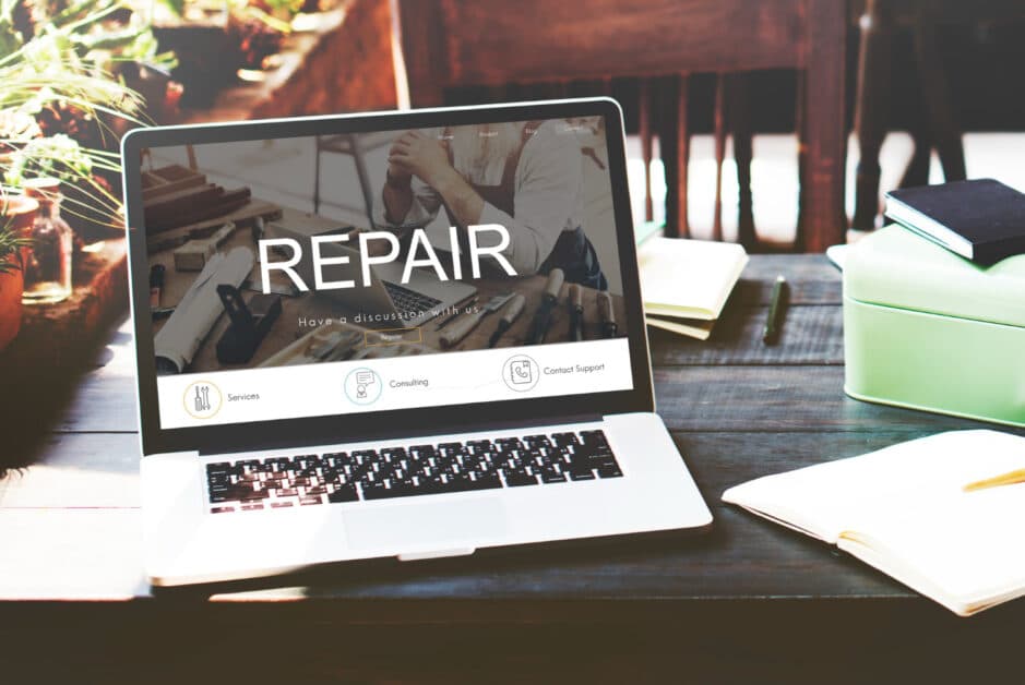 Interface logicielle dédiée à la réparation et au support technique des équipements