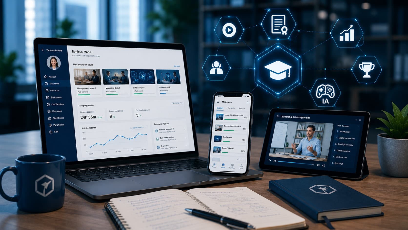 Plateforme de formation en ligne (LMS) sur mesure : comment créer votre académie digitale en 2026 ?