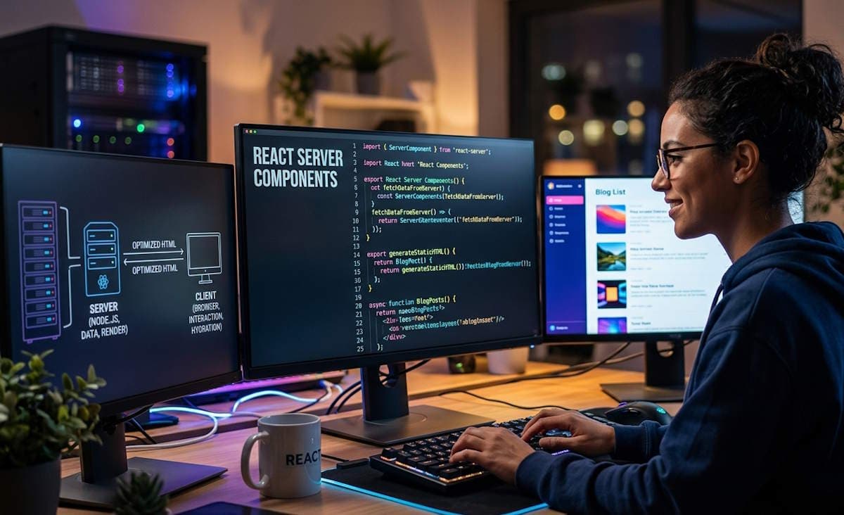 React Server Components : le rendu hybride qui change le développement web