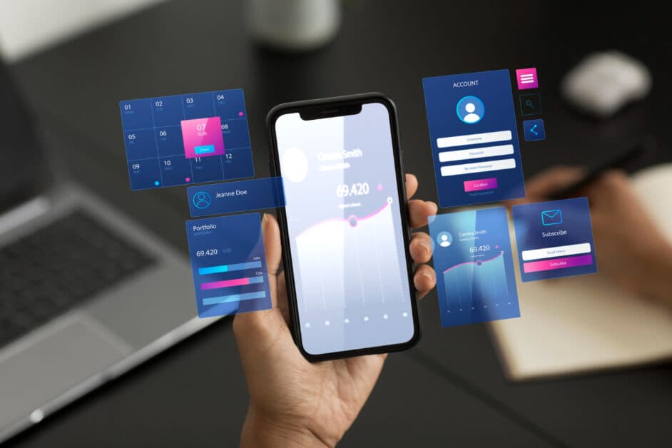 Interface utilisateur ergonomique pour une application métier agile