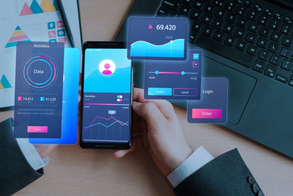 Pilotage d'une solution logicielle centralisée sur terminal mobile et ordinateur