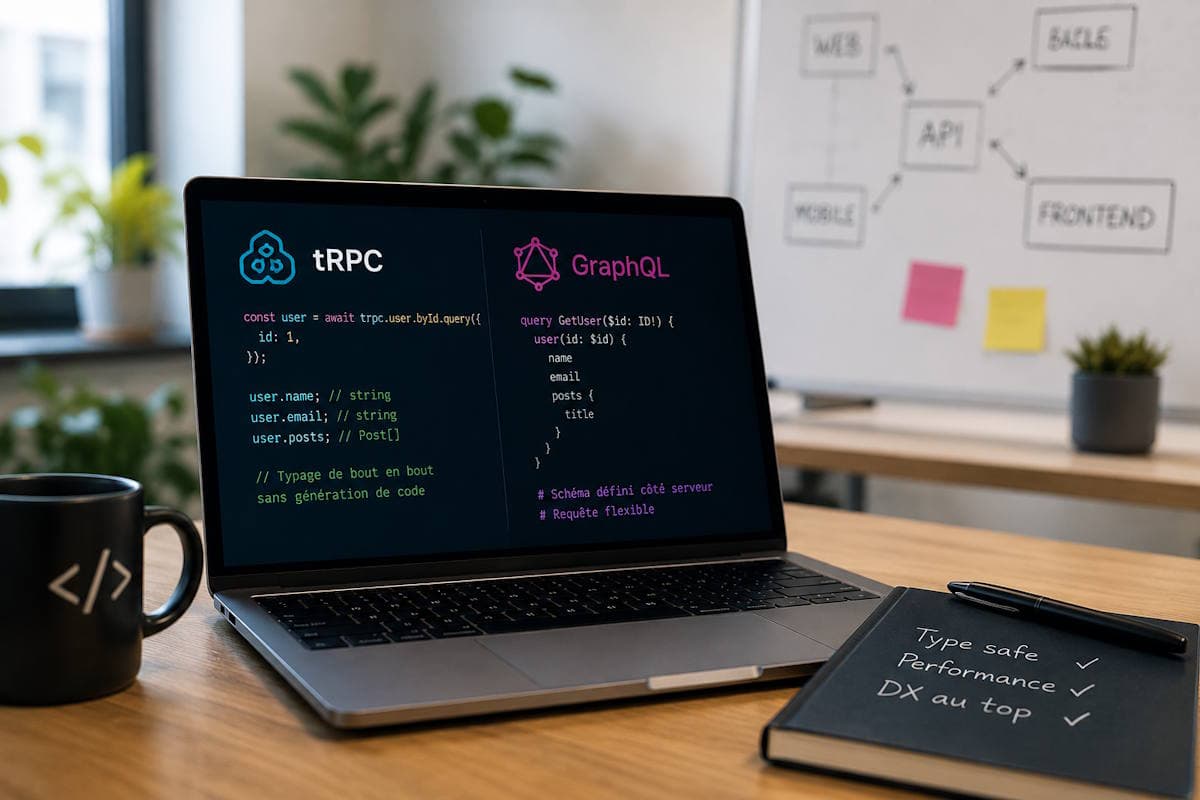 tRPC vs GraphQL : typage de bout en bout pour vos API