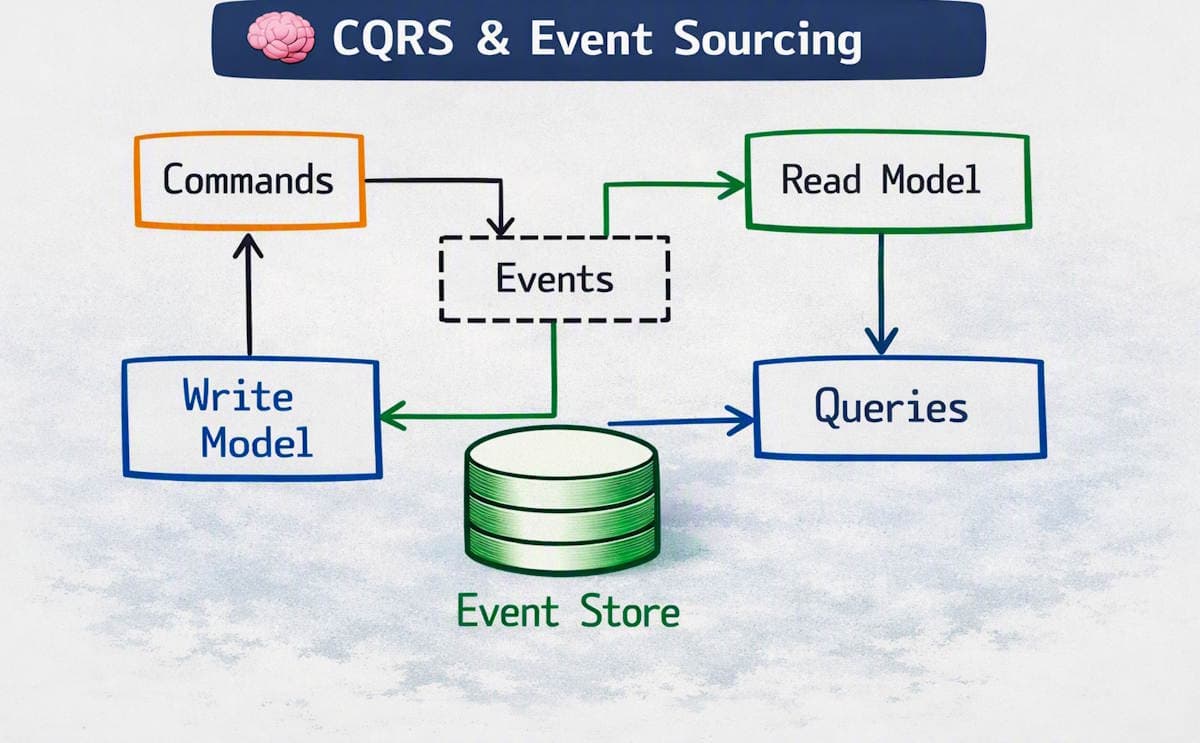 CQRS et Event Sourcing : quand et pourquoi séparer lecture et écriture dans votre application ?
