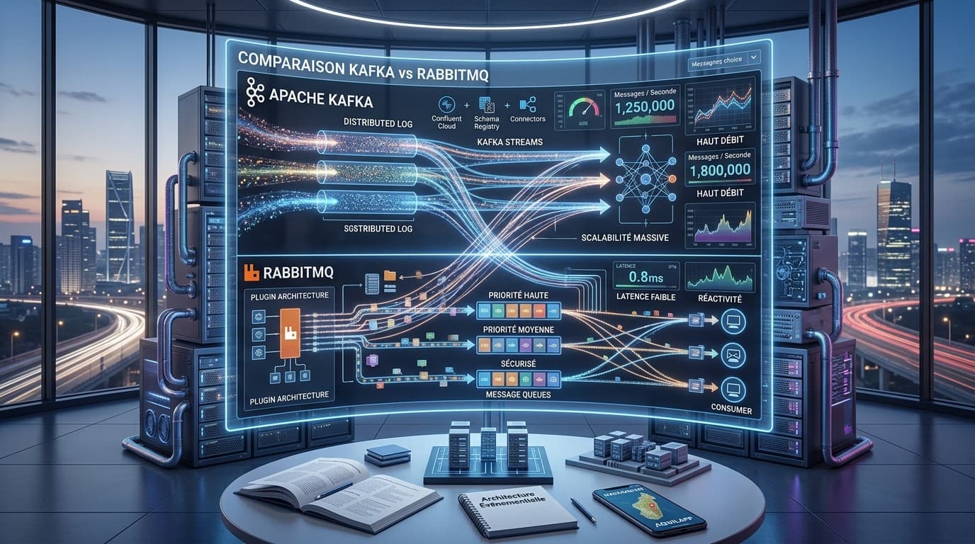 Kafka vs RabbitMQ en 2026 : quelle solution de messaging pour votre architecture applicative ?