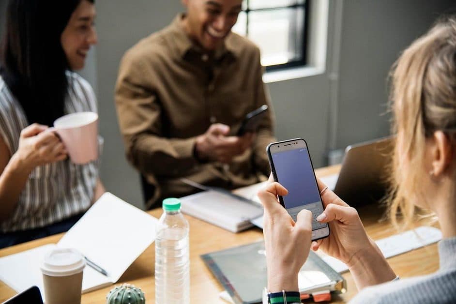 Application mobile interne pour une entreprise